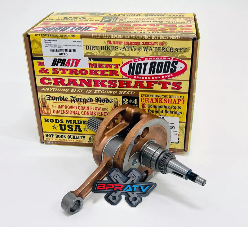 06+ TRX450R TRX 450ER Hotrods Stroker Crank +3mil Stroker Crankshaft Rod Bearing