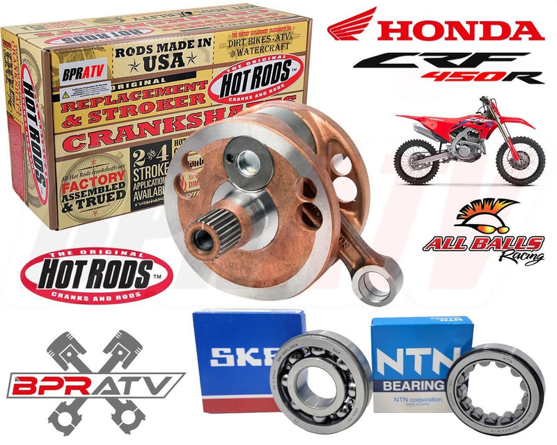 2017-2024 CRF 450R 450RL Hotrods Stock Replacement Crank Crankshaft Rod Bearings
