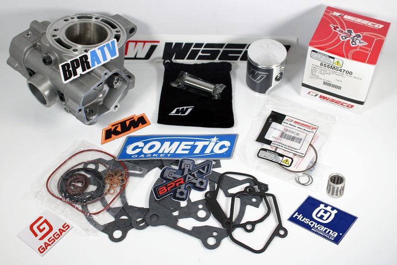 KTM 85 SX Big Wheel Top End Kit Wiseco Piston Cometic Gasket Husqvarna TC85 47mm