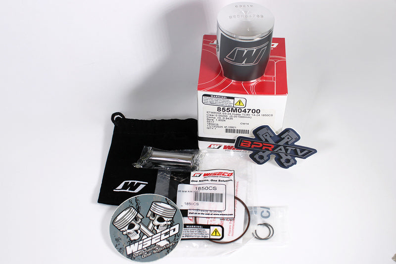 KTM 85 SX Big Wheel Top End Kit Wiseco Piston Cometic Gasket Husqvarna TC85 47mm