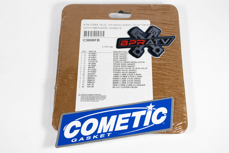 KTM Husqvarna GasGas 125 Top End Rebuild Kit 54mm Wiseco Piston Cylinder BPRATV!