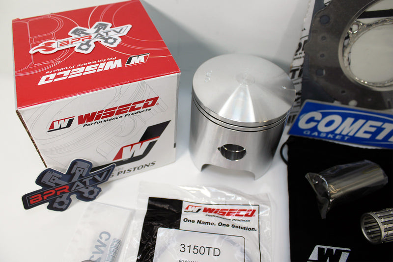 Honda Pilot FL400 82mm Big Bore Wiseco Piston Cometic Gasket Top End Rebuild Kit