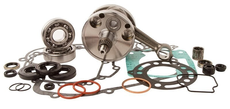 KX85 Engine Rebuild Kit Wiseco Piston Hot Rods Crank Gaskets Bearings '2006–2013