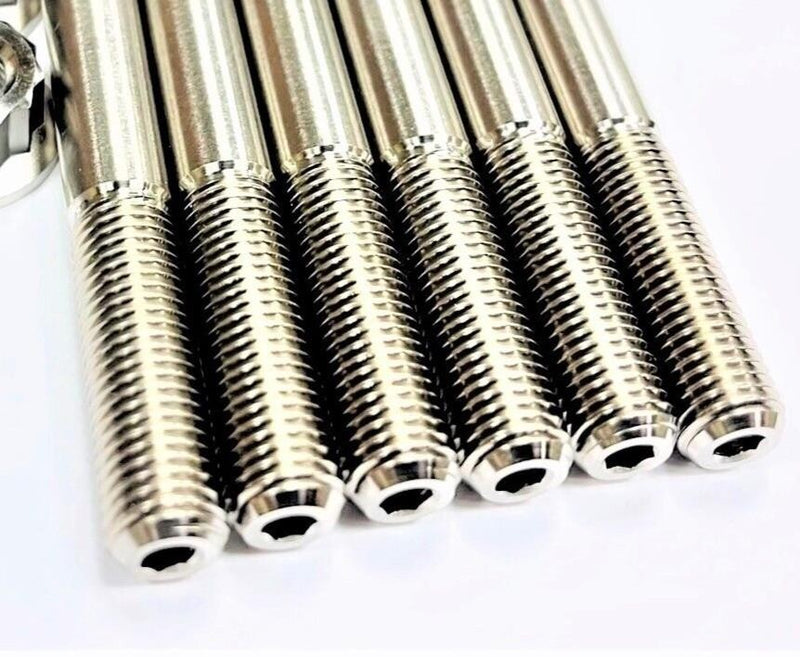 Sportsman Scrambler 1000 Head Studs TITANIUM Cylinder Head Stud Bolt Ti Kit Set