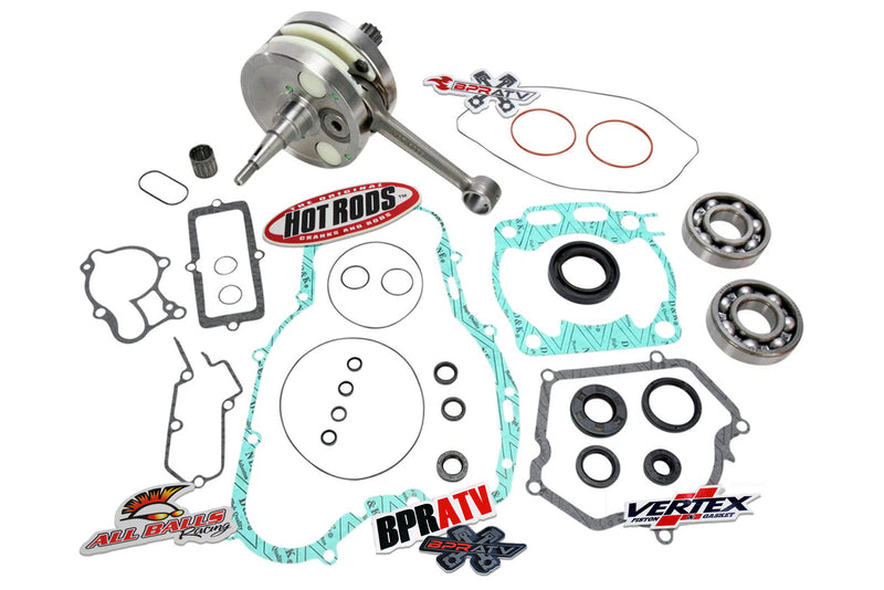 99-00 Yamaha YZ250 YZ 250 Hot Rod Crank Gaskets Seals Motor Rebuild Kit Hotrods