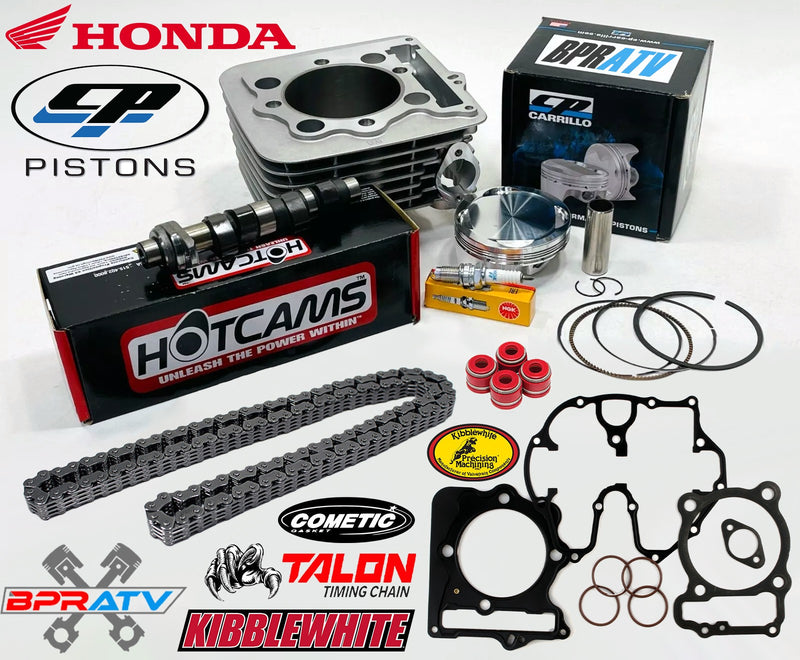Honda 400EX XR400 85mm CP Carrillo 10:1 Pump Piston Cylinder Stage 2 Hot Cam Kit