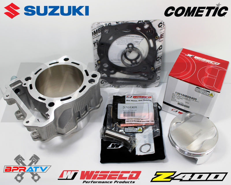Suzuki DRZ400 DR-Z400 Cylinder Wiseco Piston Gasket Big Bore Top End Rebuild Kit
