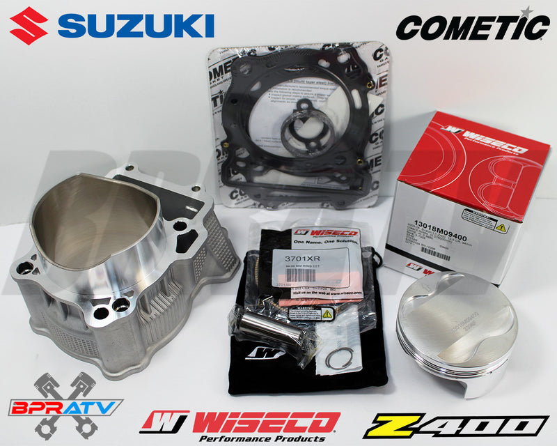 Suzuki DRZ400 DR-Z400 Cylinder Wiseco Piston Gasket Big Bore Top End Rebuild Kit