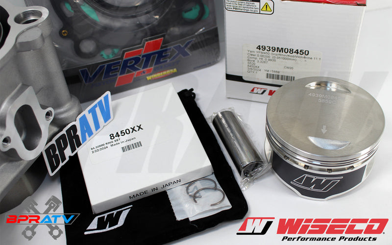 Yamaha Wolverine 450 Top End Rebuild Repair Kit Wiseco Piston Gaskets Cylinder