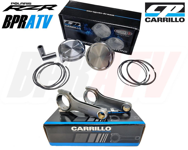 Polaris RZR Turbo S 925 Crank CP Carrillo Heavy Duty Rods Motor Gaskets Pistons