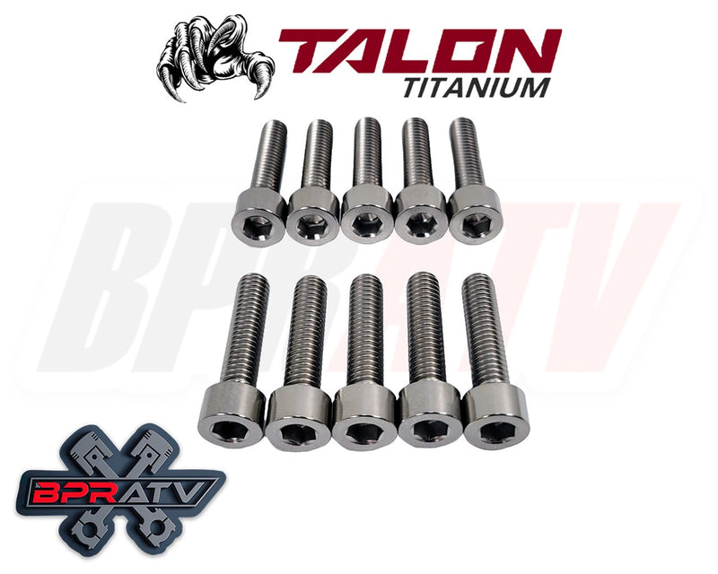 Yamaha Warrior 350 YFM350X YFM 350X TITANIUM Stator Cover Bolts Screw Kit Ti Set