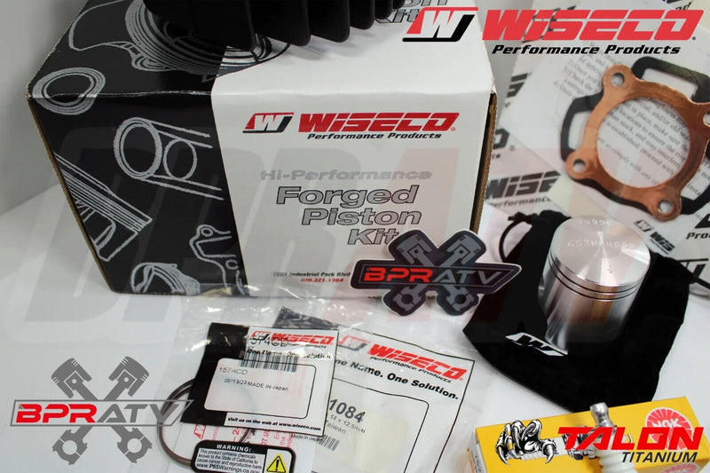 81-25 Yamaha PW50 Y-Zinger Stock Bore Complete WISECO Piston Top End Rebuild Kit