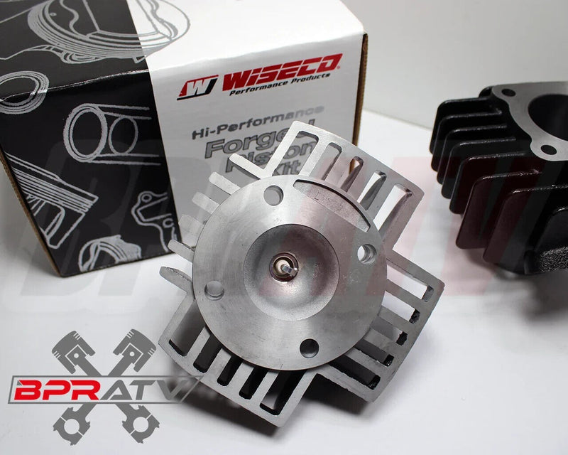 81-25 Yamaha PW50 Y-Zinger Stock Bore Complete WISECO Piston Top End Rebuild Kit