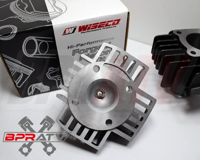 81-25 Yamaha PW50 Y-Zinger Stock Bore Complete WISECO Piston Top End Rebuild Kit