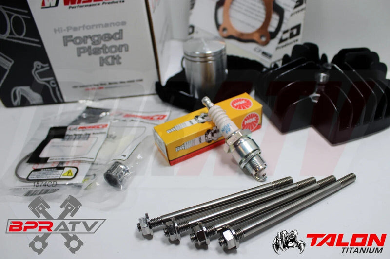 81-25 Yamaha PW50 Y-Zinger Stock Bore Complete WISECO Piston Top End Rebuild Kit