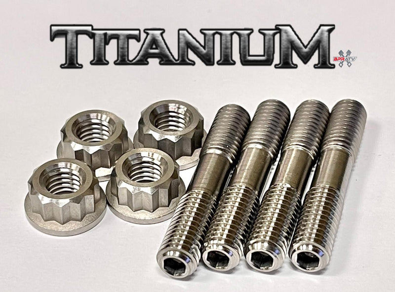 Sportsman Ranger 700 800 Ti Exhaust Bolts Heavy Duty Titanium Allen Bolt Kit Set