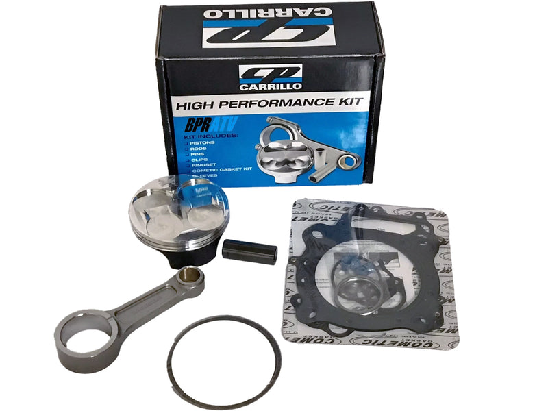 04-09 Kawasaki KX250F KX 250F 77mm CP RACE Piston Cometic Gaskets Carrillo Rod