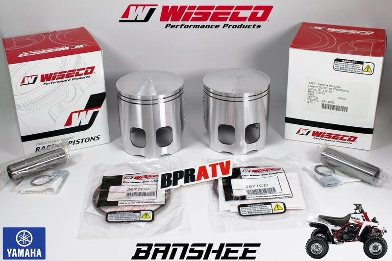 Banshee 421 4 Mil 68mm Cub Serval Hotrods Wiseco Top Bottom End Rebuild Kit