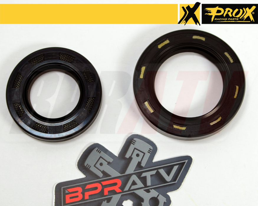 86-89 Honda TRX250R TRX 250R Main Crankshaft Bearings SKF + ProX Crank Seals Kit