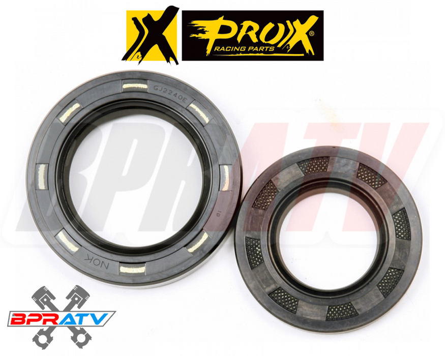 85 86 Honda ATC250R ATC 250R Main Crankshaft Bearings SKF & ProX Crank Seals Kit