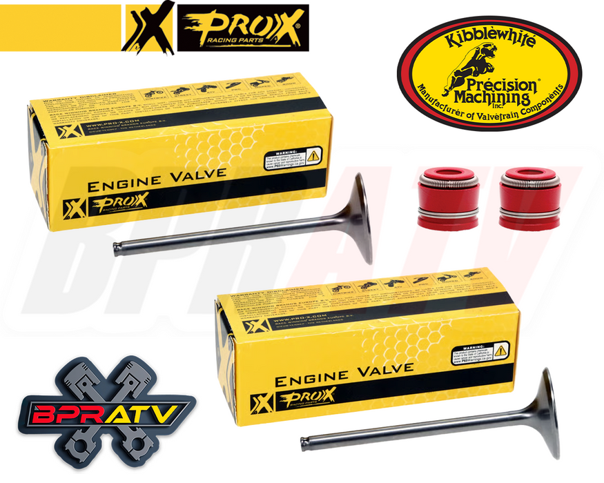 99-14 TRX400EX TRX 400EX ProX Pro X Intake Exhaust Valve Kit & KIBBLEWHITE Seals