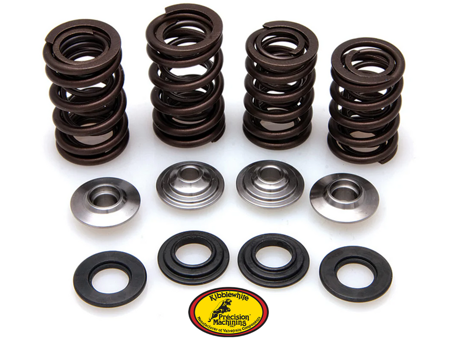 Kibblewhite Titanium Spring Kit RED Seals 93-98 Suzuki GSXR 1100W 93-95 GSXR750W
