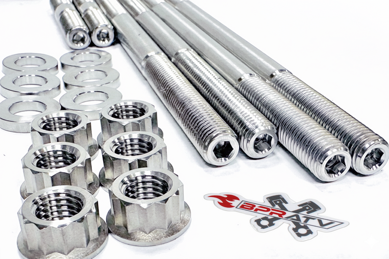 BPRATV YXZ1000R Titanium Head Stud Kit Cometic MLS Gasket Fits All Years Models!