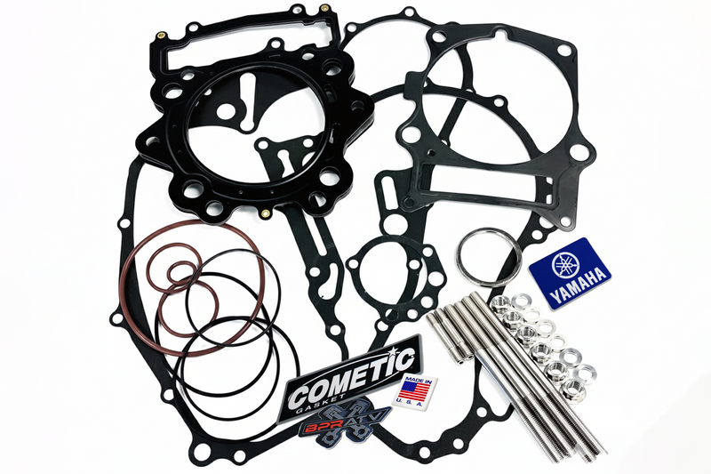 Raptor 700 700R Head Studs Aftermarket Stud Bolt Cometic Stock Bore Gaskets Kit