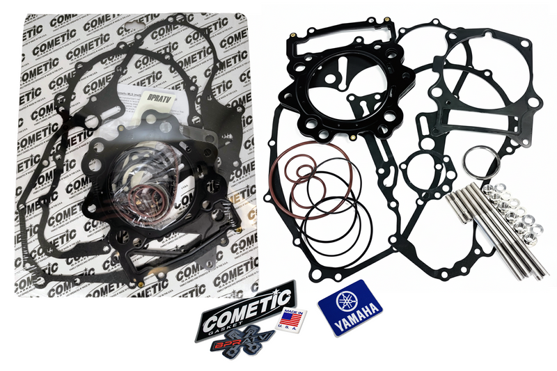 Raptor 700 700R Head Studs Aftermarket Stud Bolt Cometic Stock Bore Gaskets Kit
