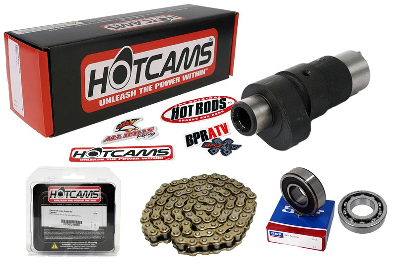 07-13 Raptor 350 YFM350R Hot Cams Camshaft Stage 2 Two Cam Bearings Timing Chain