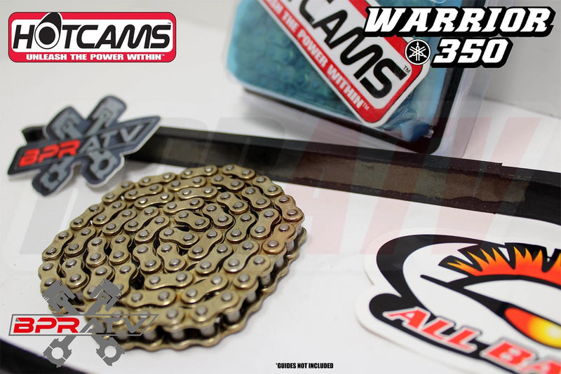 2007+ Raptor YFM 350 Hotcams Camshaft Stage 2 Two Hot Cams Bearings Timing Chain