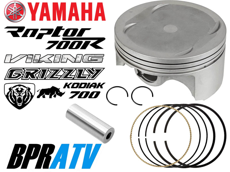 19+ Kodiak Grizzly 700 Stock Piston Ring Top End Gasket Yamaha Upper Rebuild Kit