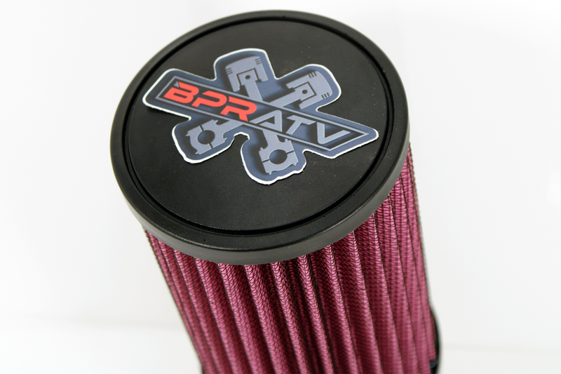 Yamaha Banshee K&N Style Air Filters Keihin Lectron Big Carb Filter Pod Set Pair