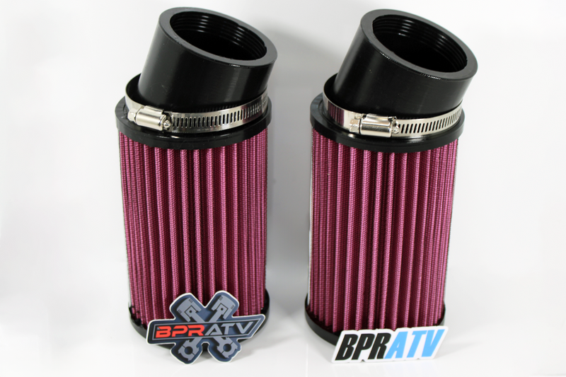 Yamaha Banshee K&N Style Air Filters 38 39 40 41mm Big Bore Carb Filter Set Pair