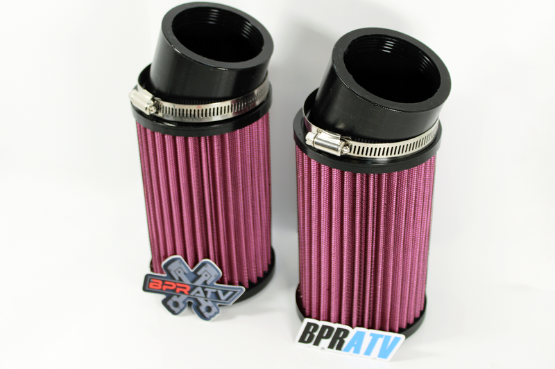 1x Yamaha Banshee 350 K+N Style Pod Air Filter Keihin PWK 38 39 40mm Carb Single