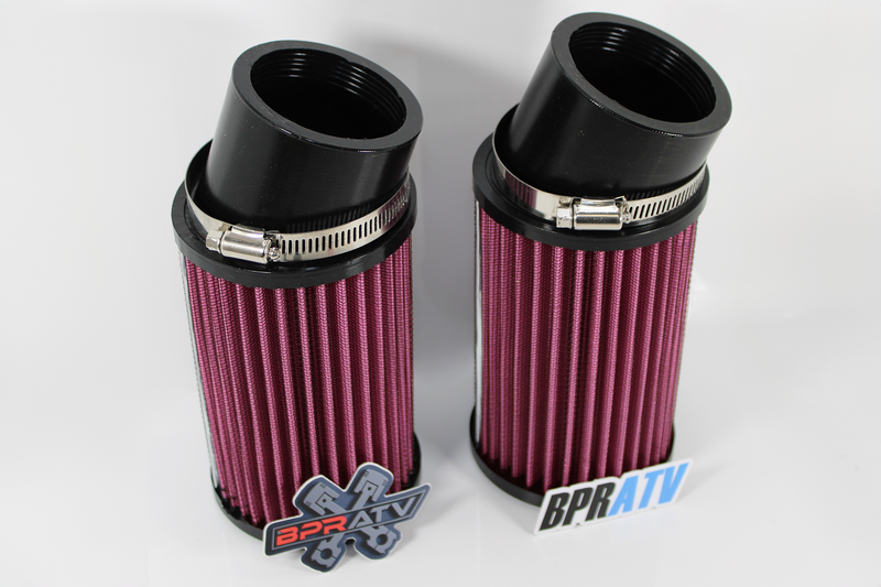 Yamaha Banshee K&N Style Air Filters 38 39 40 41mm Big Bore Carb Filter Set Pair