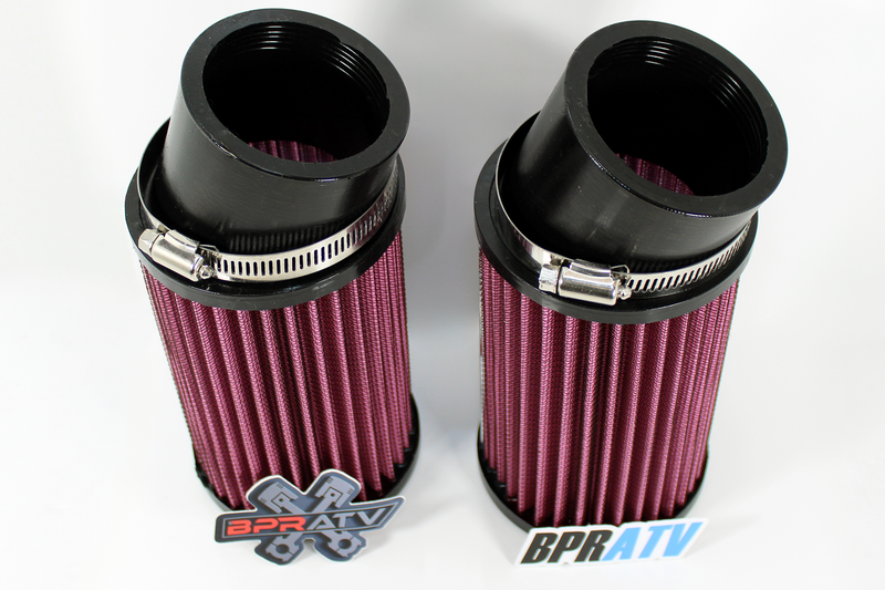 Yamaha Banshee K&N Style Air Filters 38 39 40 41mm Big Bore Carb Filter Set Pair