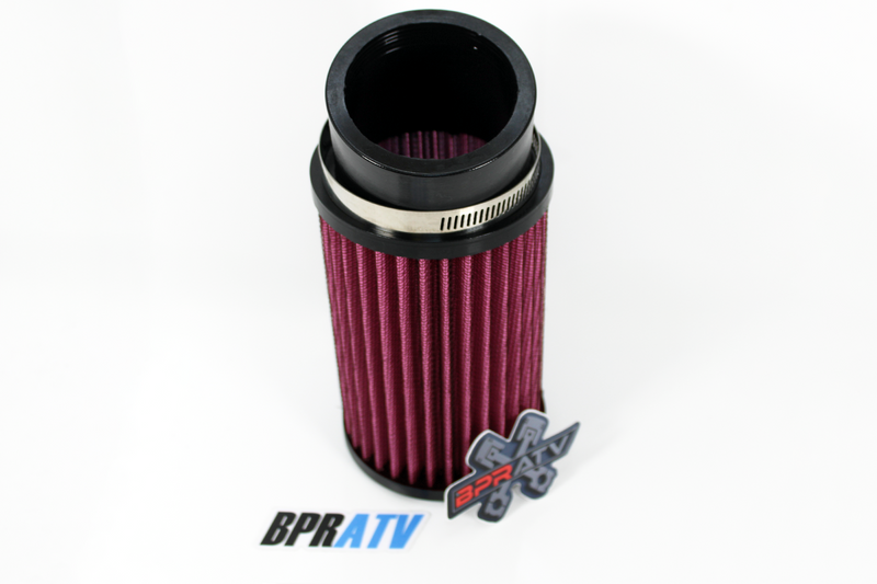 Yamaha Banshee K&N Style Air Filters Keihin Lectron Big Carb Filter Pod Set Pair