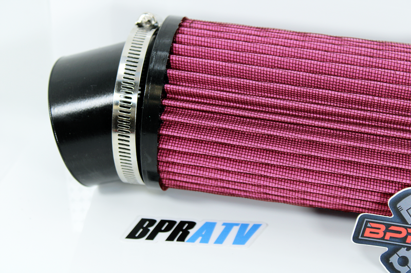 Yamaha Banshee K&N Style Air Filters Keihin Lectron Big Carb Filter Pod Set Pair