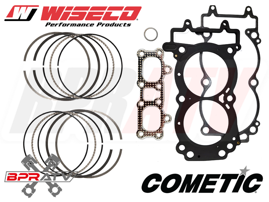 Polaris RZR 4 XP900 XP 900 93mm Stock Bore Wiseco Pistons Cometic Top End Gasket