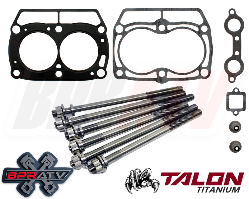 Polaris Ranger 700 800 X2 TITANIUM Cylinder Head Studs VERTEX Top End Gasket Kit