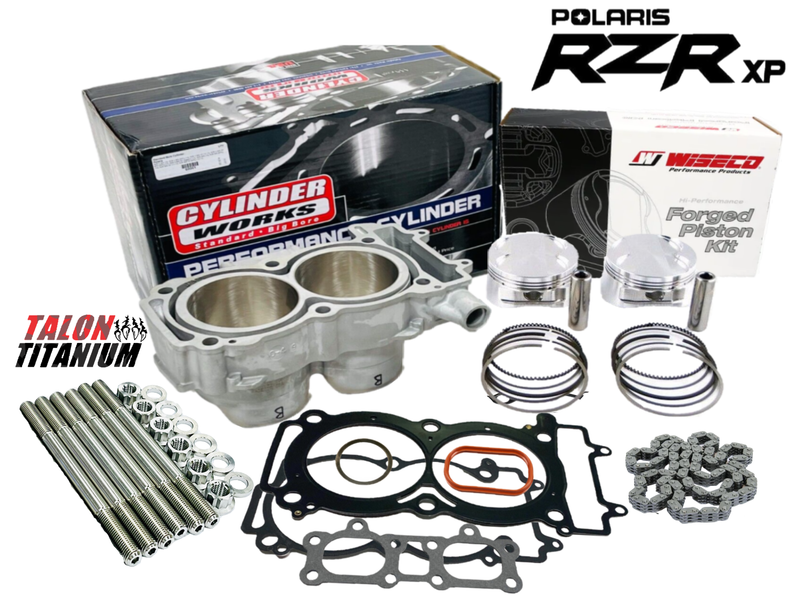 polaris rzr xp 900 top end rebuild cylinder kit