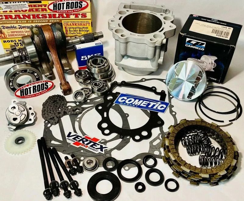 Raptor 700 Stock Rebuilt Motor Engine Top Bottom End Crankshaft Rebuild Part Kit