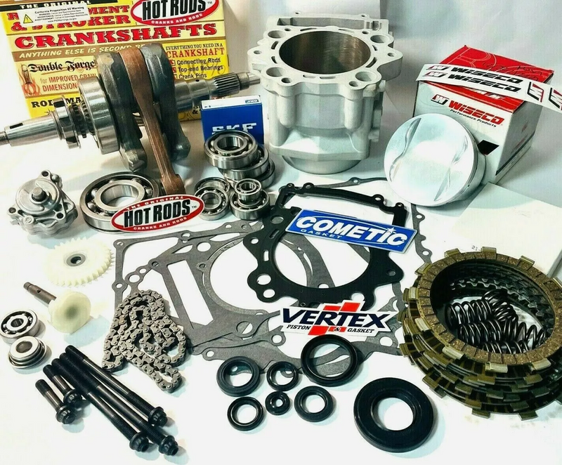 Raptor 700 Stock Rebuilt Motor Engine Top Bottom End Crankshaft Rebuild Part Kit