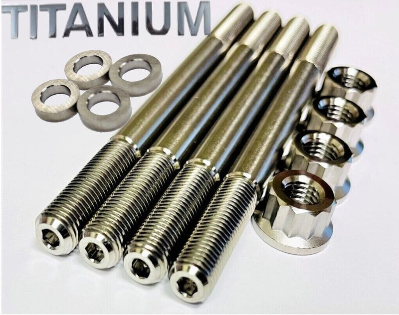 Raptor Rhino Grizzly 700 Cylinder Studs Titanium Heavy Duty Cases Stud Bolt Kit