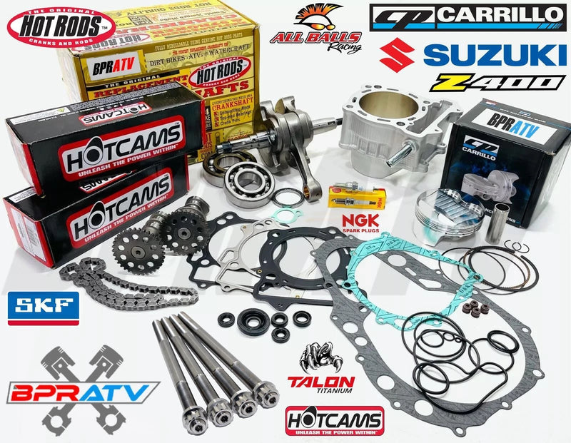 DRZ400 DR-Z 400 Z400 Big Bore Stroker Complete Motor Engine Rebuild Stage 2 Cams