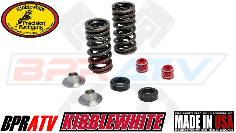 CRF250R Kibblewhite Intake-Only Valve Springs Seals Kit Black Diamond Titanium!