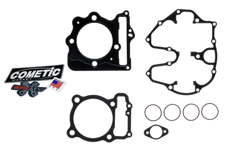 Honda 400EX 86 87 88 89 mm Big Bore Cometic Top End Gasket Kit C7826 Stem Seals