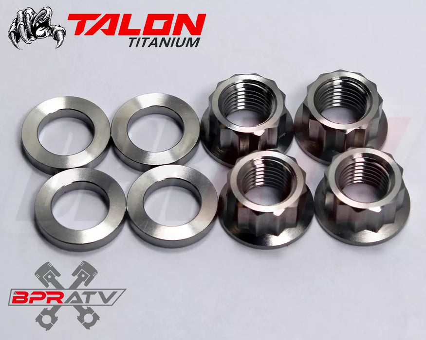 06-25 KX450F KX 450F Cylinder Head Studs TITANIUM 12 Point Nut Cylinder Bolt Kit