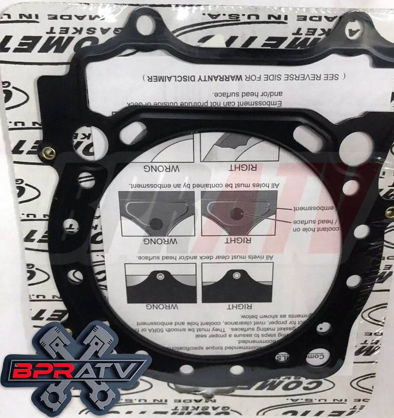 03-14 Suzuki LTZ400 LTZ 400 Z400 90mm Stock Bore Cometic Top End MLS HEAD Gasket